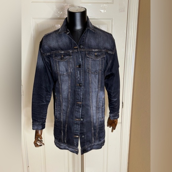 PRPS Men’s Kicking Horse Oversized Jean Jacket Small​​ - Picture 5 of 10